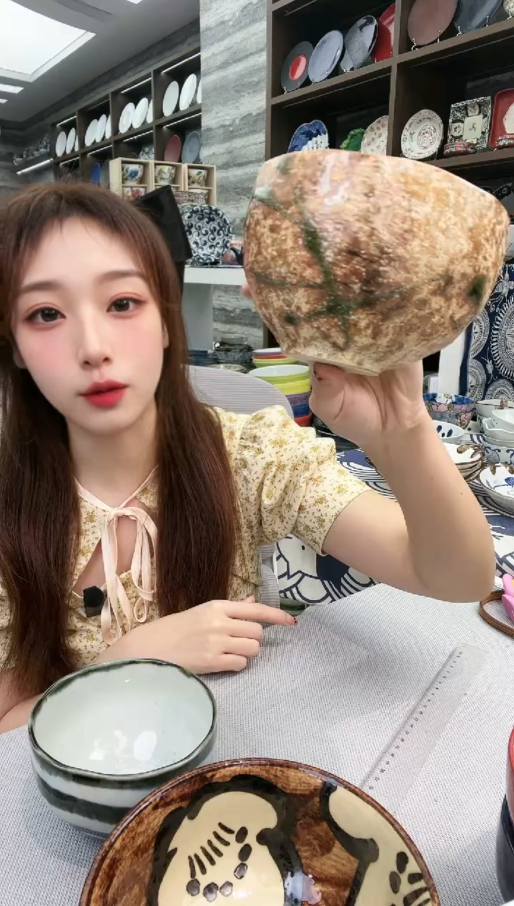 陶仁峰饭碗12cm一支红色 