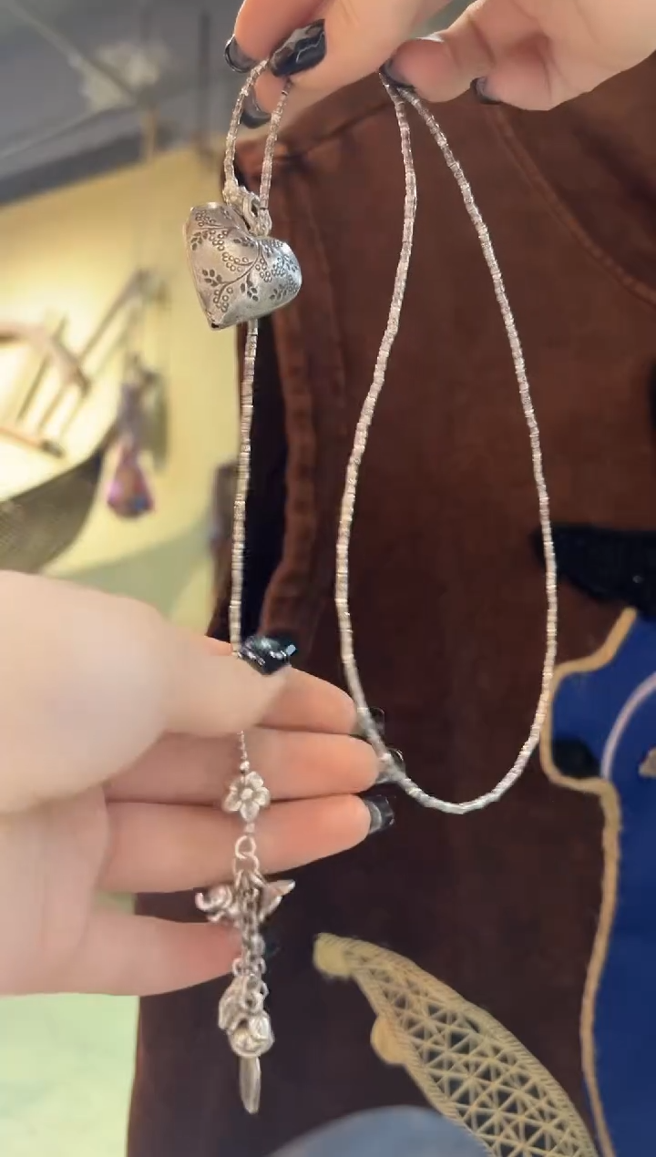 檀**️爱心项链   