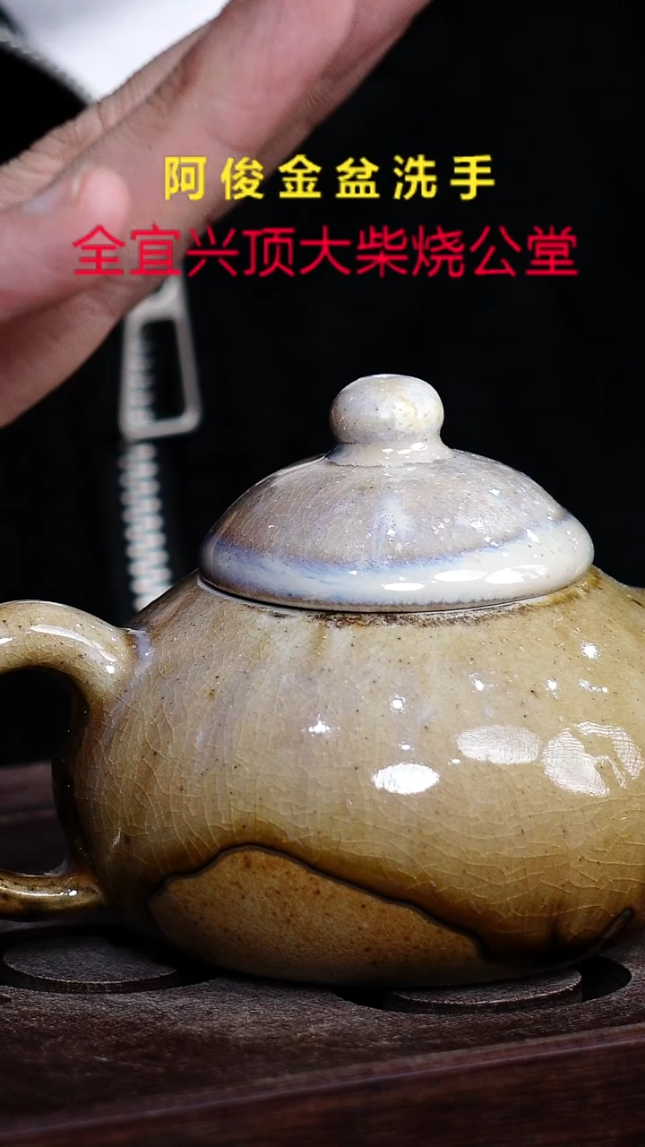 茶壶紫砂宜兴紫砂柴烧