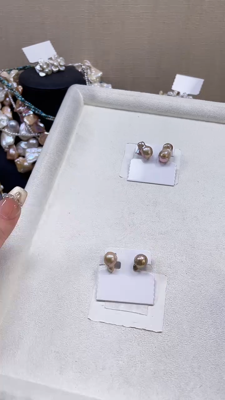 未镶嵌项链淡水珍珠【纯恬饰品】（多样性发货发一）