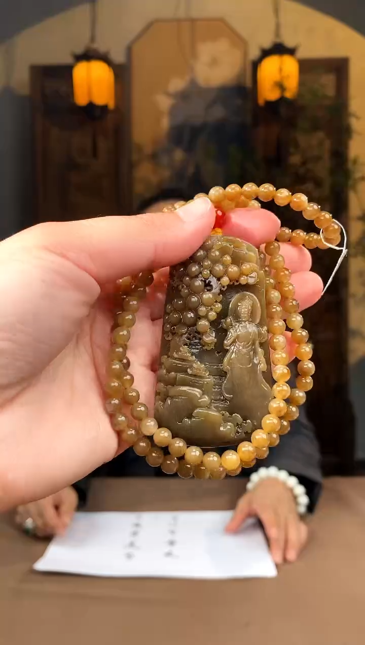 【闪购商品】和田玉颈饰未镶嵌E722