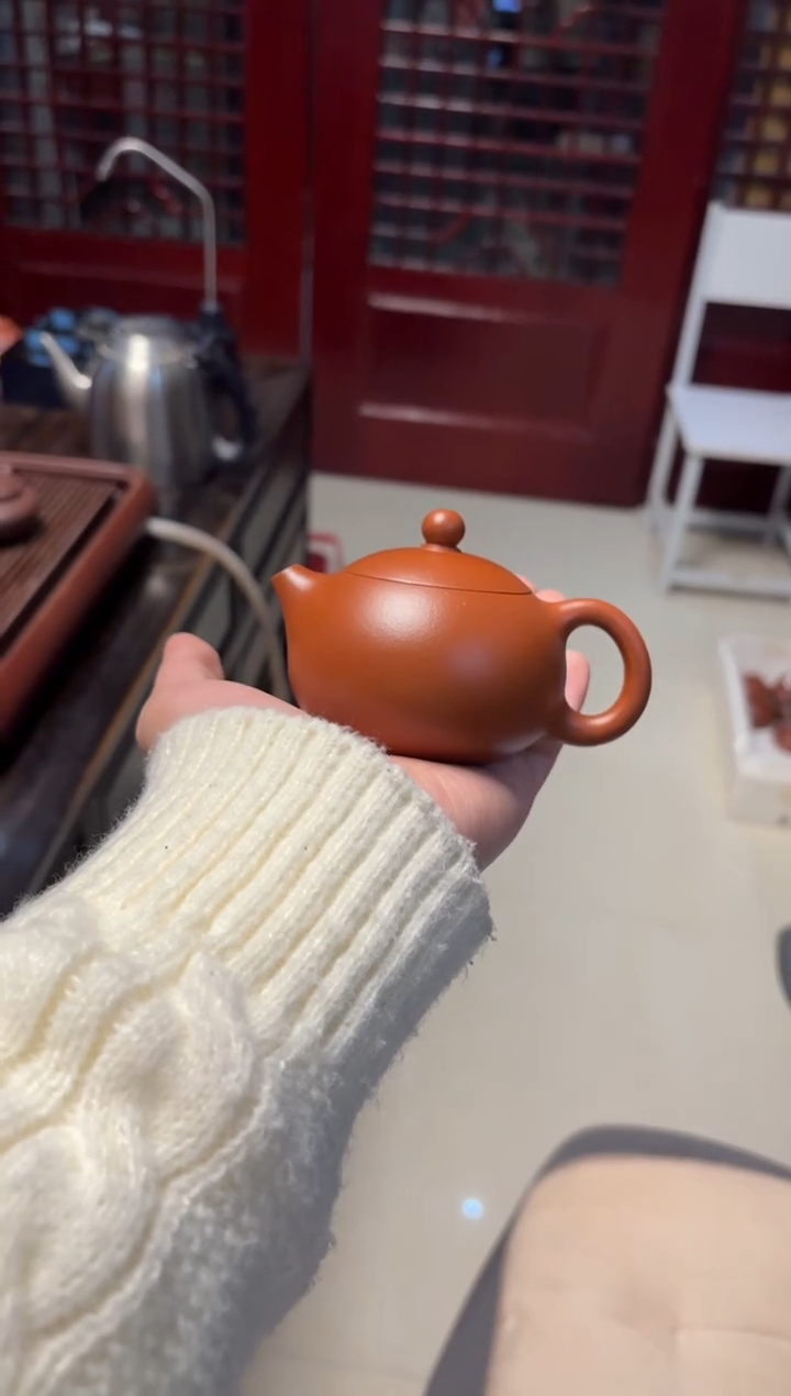 【闪购商品】紫砂茶壶朱泥西施160毫升