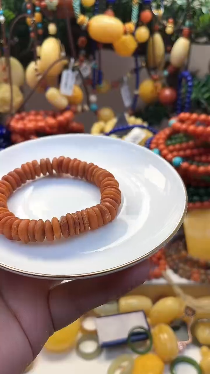 【闪购商品】琥珀手链未镶嵌蜜蜡手串