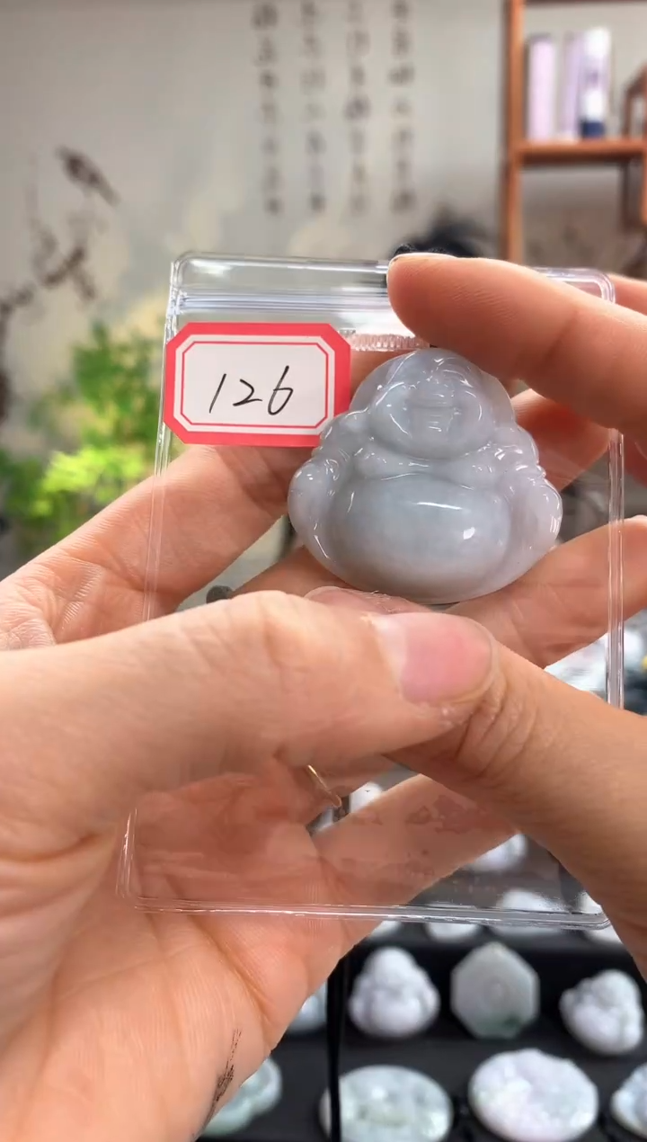 【闪购商品】翡翠颈饰未镶嵌佛公126