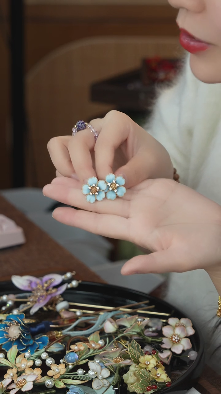 刺绣闪购纯手工非遗国风饰品