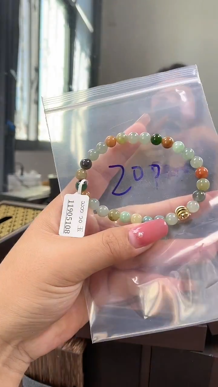 未镶嵌手链翡翠手串