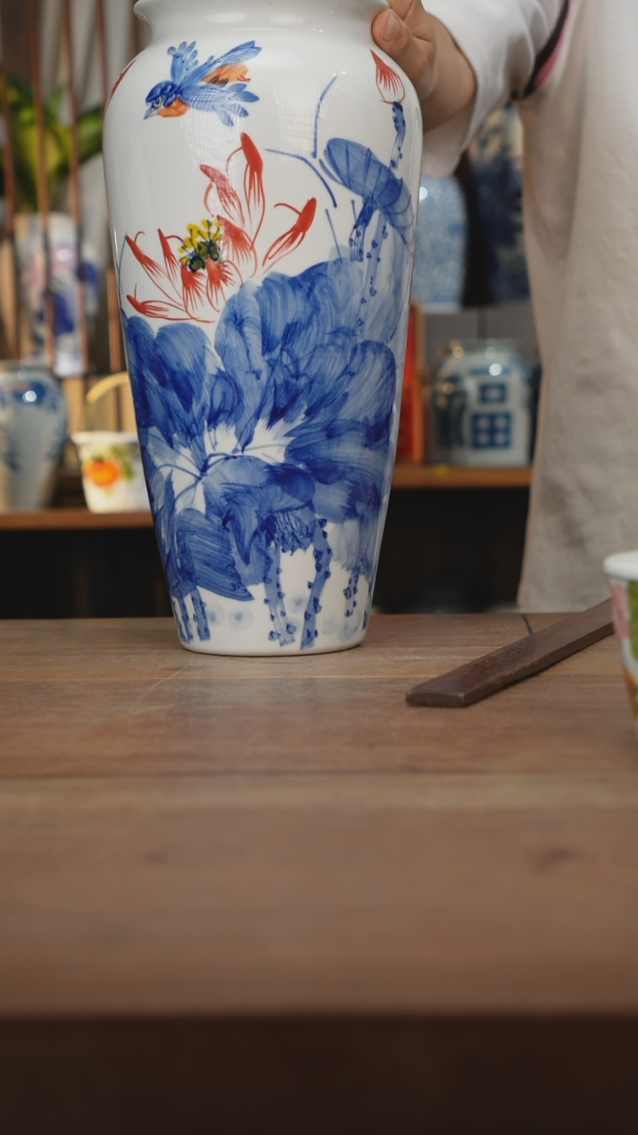 瓷片 景德镇设计师釉下手绘陶瓷餐具