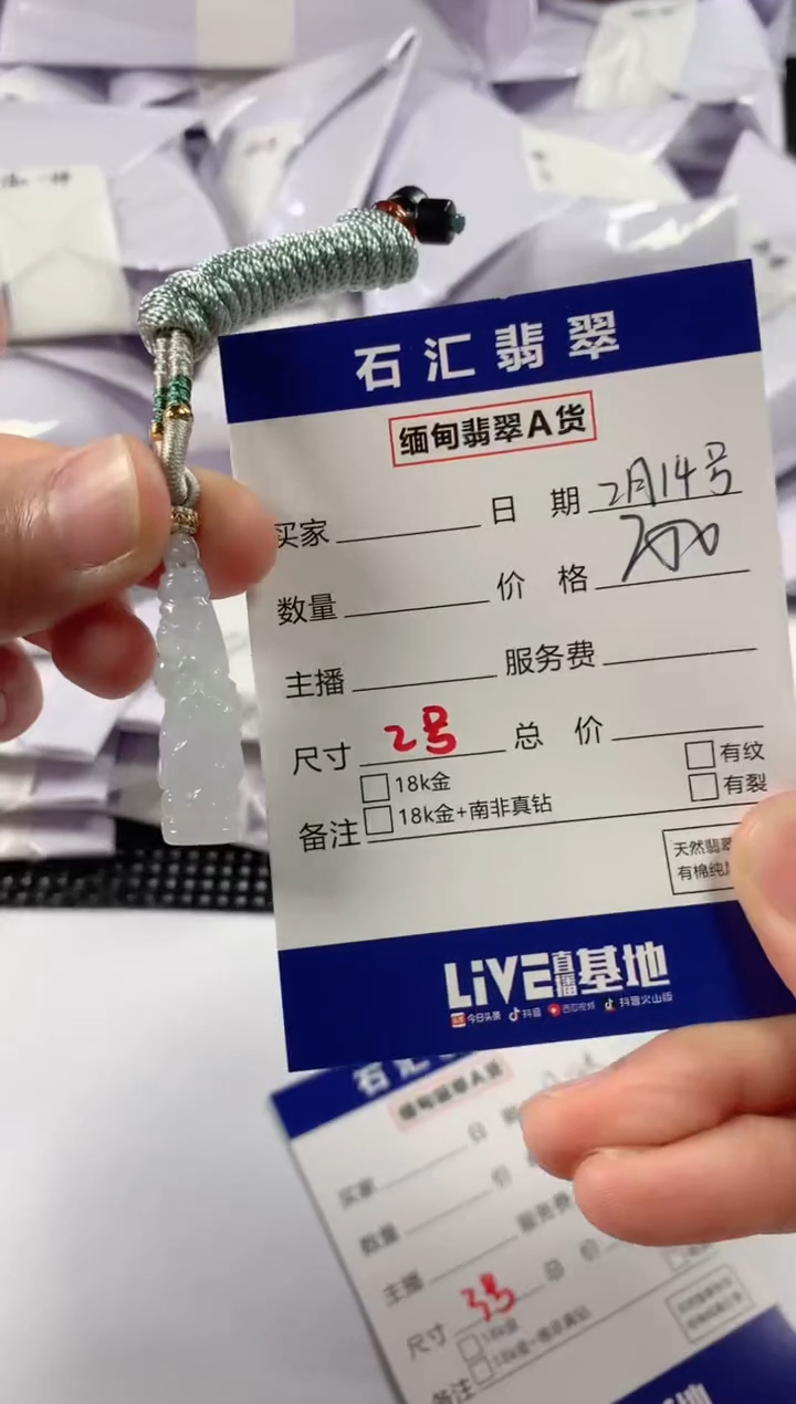 【闪购商品】翡翠颈饰未镶嵌11111111