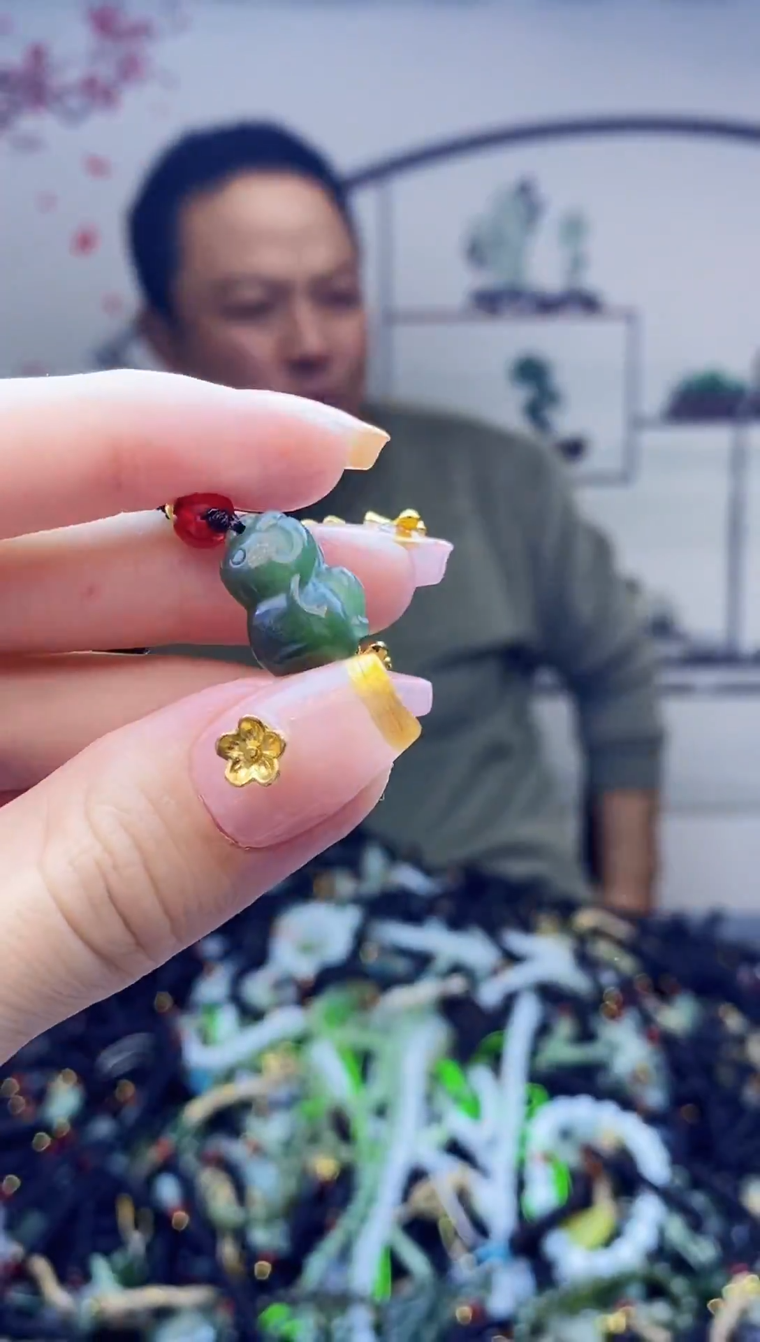 颈饰未镶嵌和田玉多样性发拍一发一