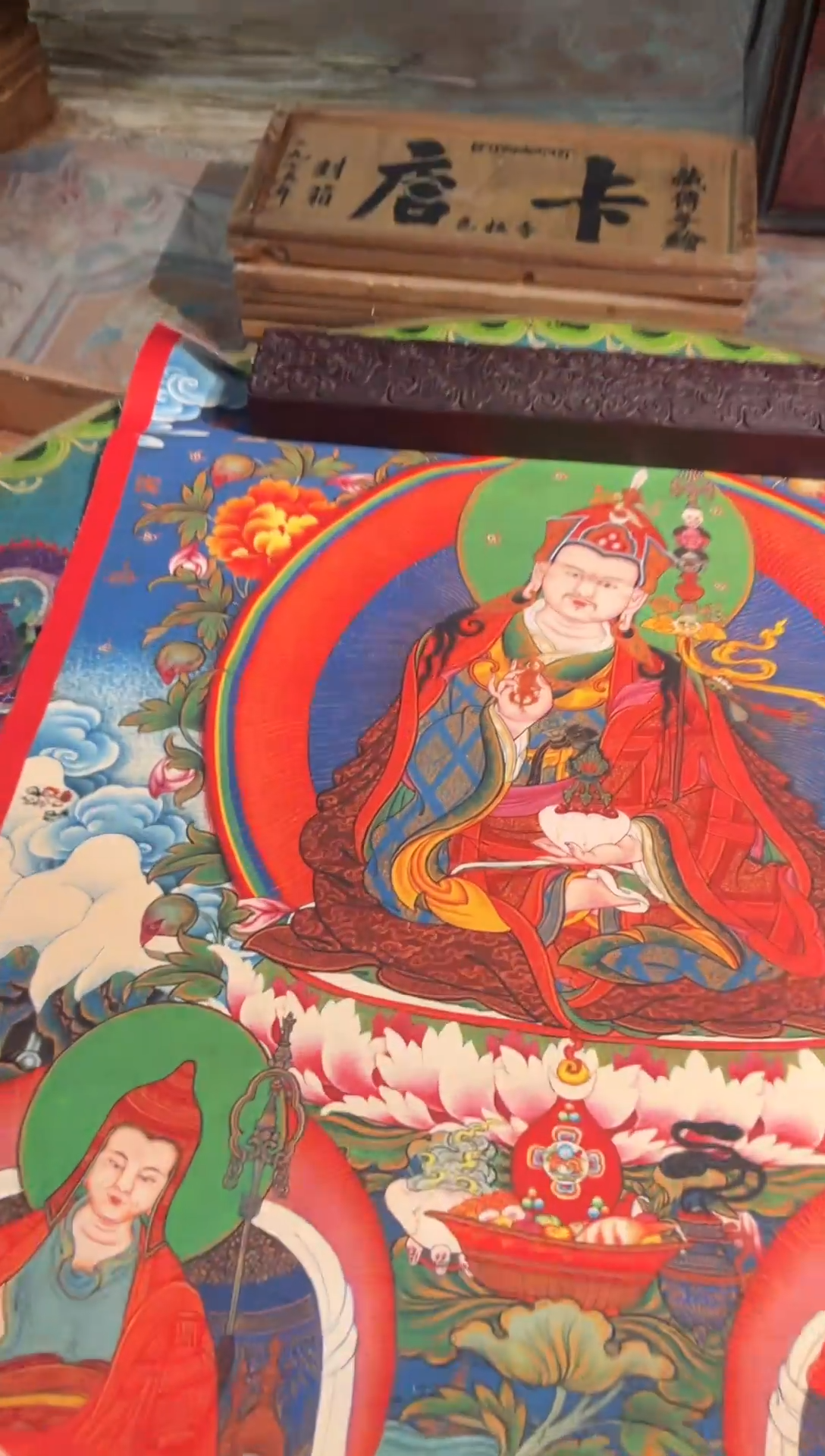 卷轴画东东唐卡tk16