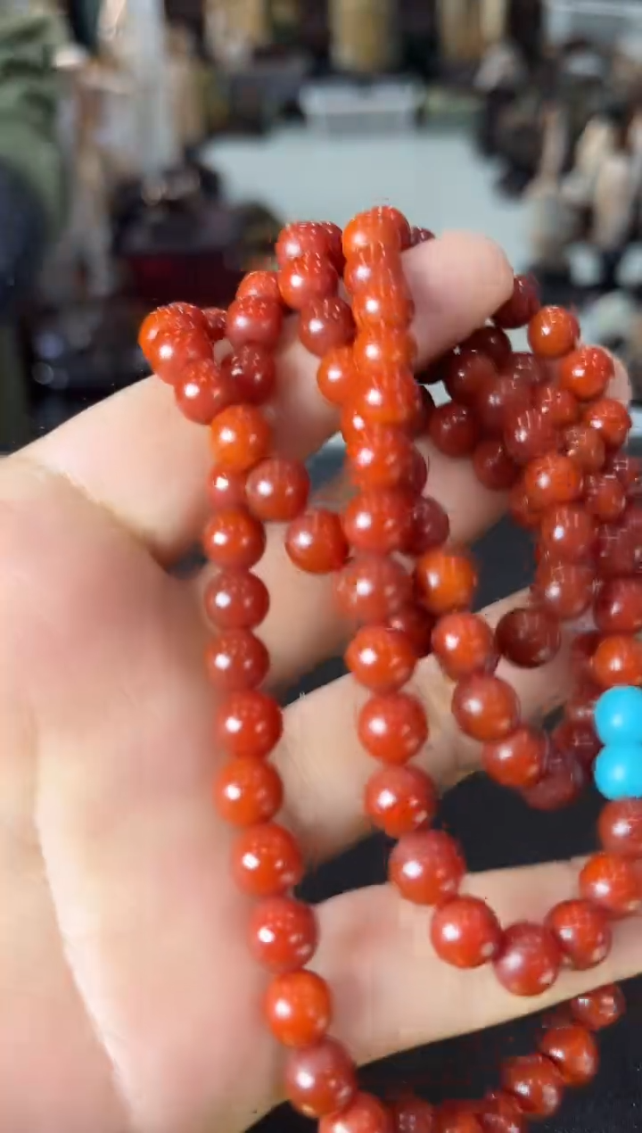 保山天然南红108颗