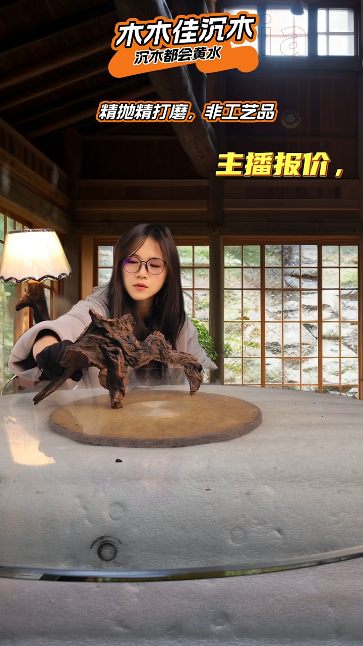 小***哥木木佳沉木鱼缸造景-590