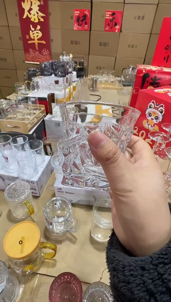 【闪购商品】水晶玻璃无盖款青苹果闪购价*6