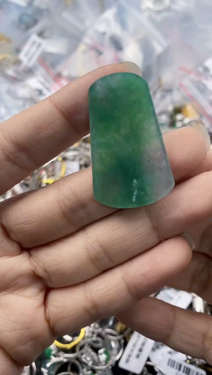 未镶嵌戒指翡翠777---6