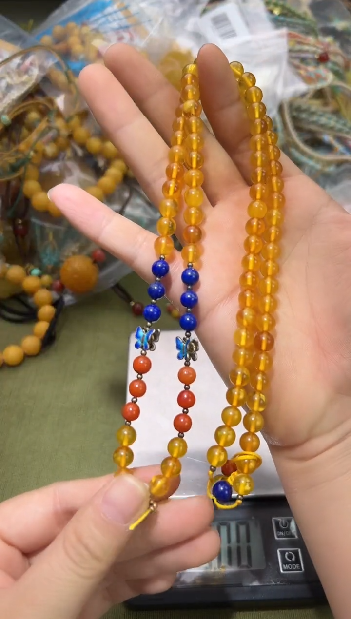 裸石琥珀未镶嵌琥珀蜜蜡吊坠