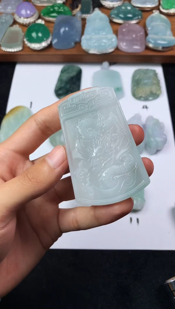 【闪购商品】定制翡翠未镶嵌5006毛货不退不换