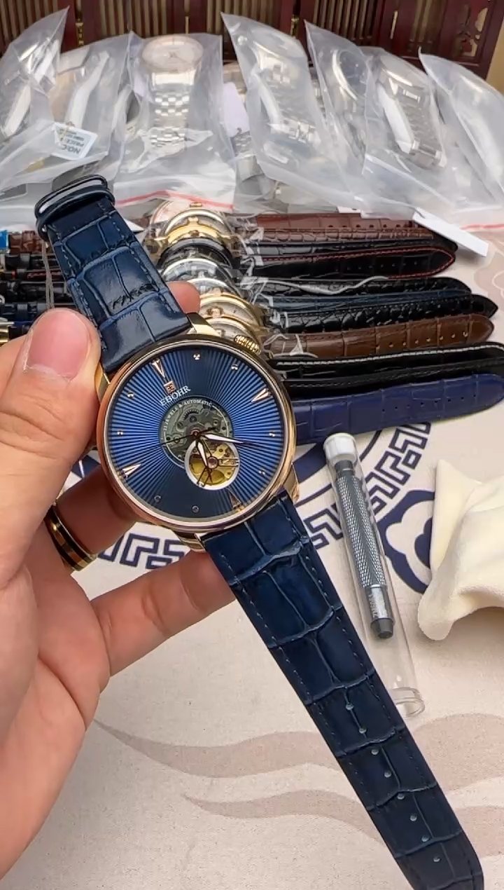 机械机芯精钢钢男士腕表一物一拍