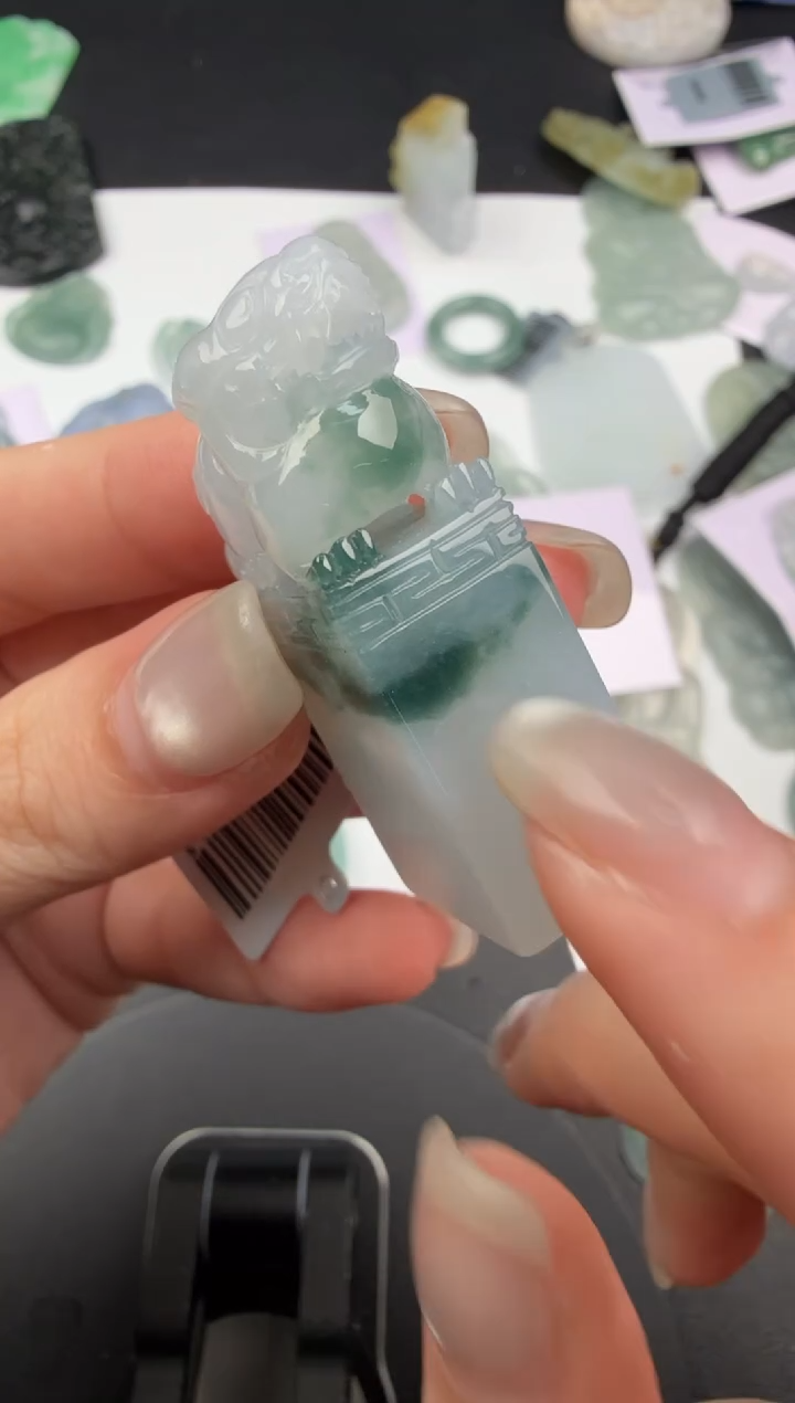 吊坠(不含链)未镶嵌翡翠翡翠饰品-301