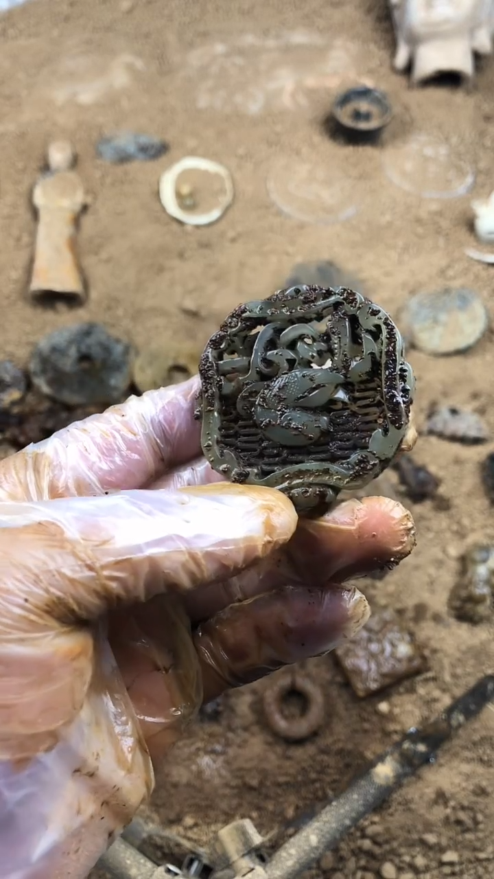 未镶嵌和田玉挂件三**缘1