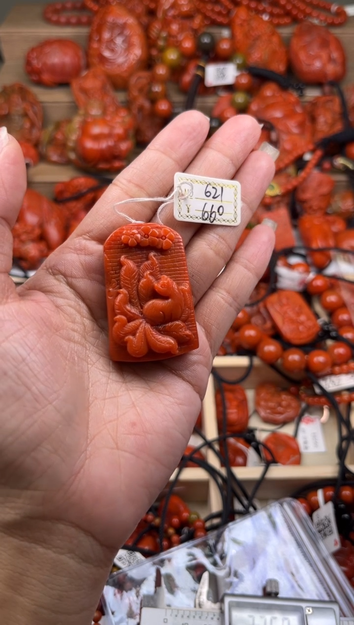 【闪购商品】南红玛瑙珠宝奇石银S925镶嵌621