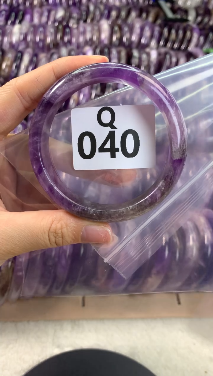 【闪购商品】水晶水晶手镯Q未镶嵌040-57