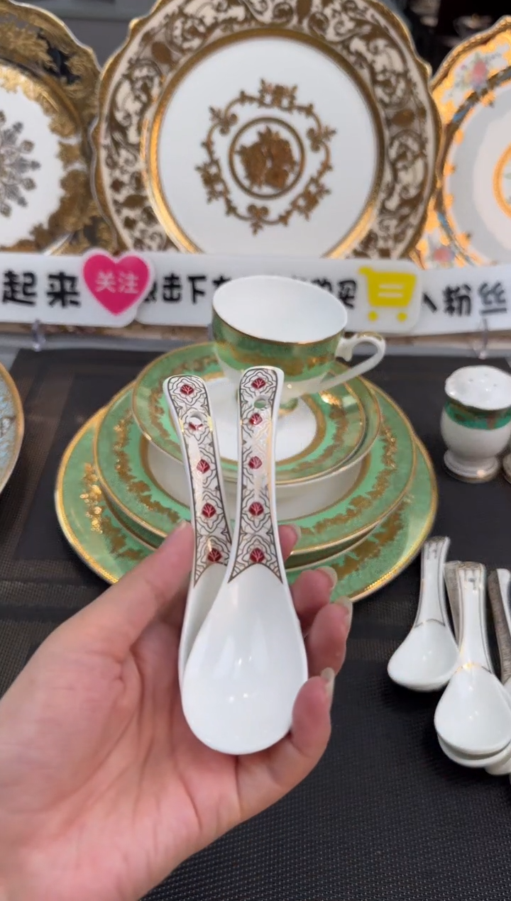 【闪购商品】瓷片小勺6个福利款微瑕