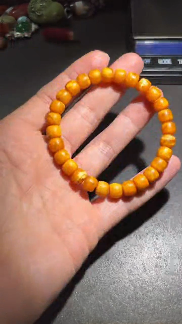 手串蜜蜡未镶嵌pz1214-55