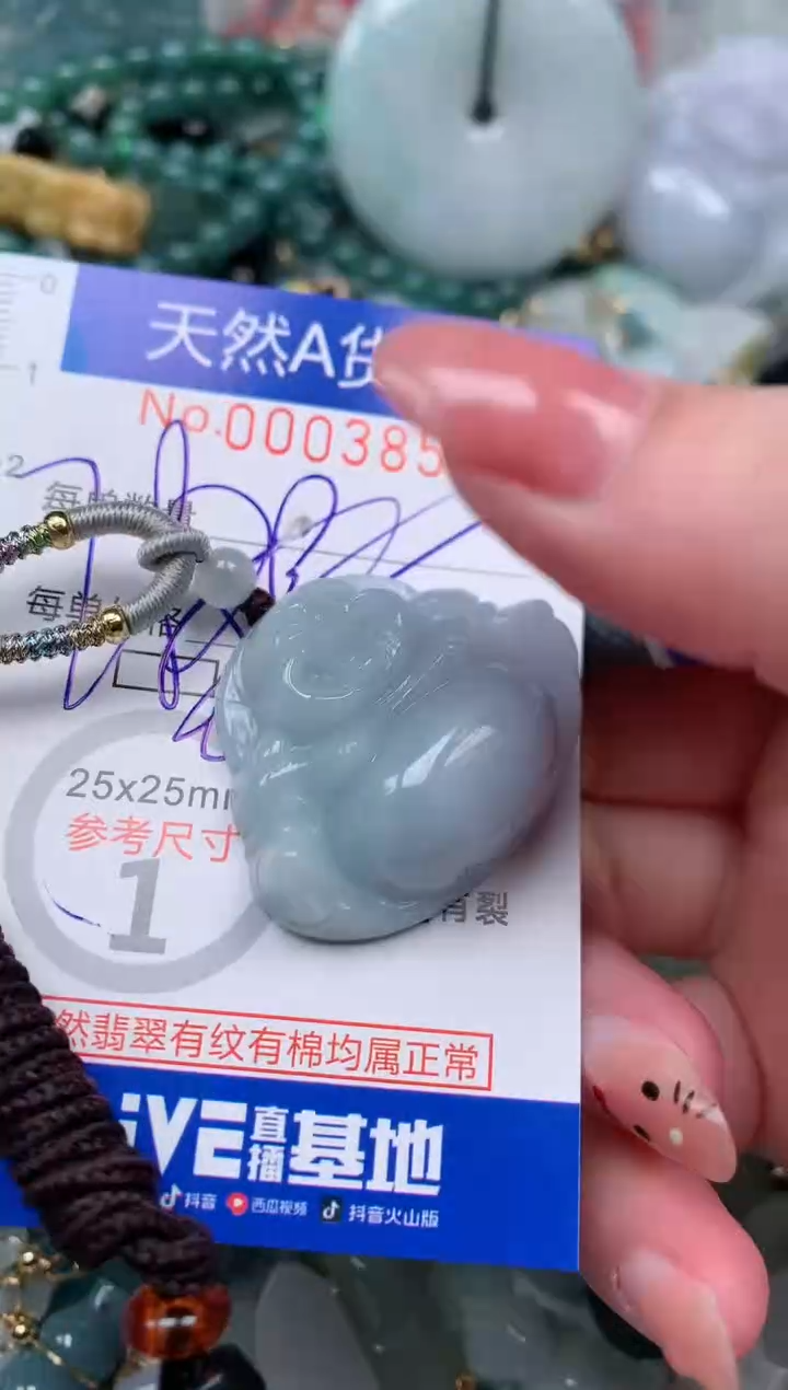 【闪购商品】翡翠颈饰未镶嵌00003856