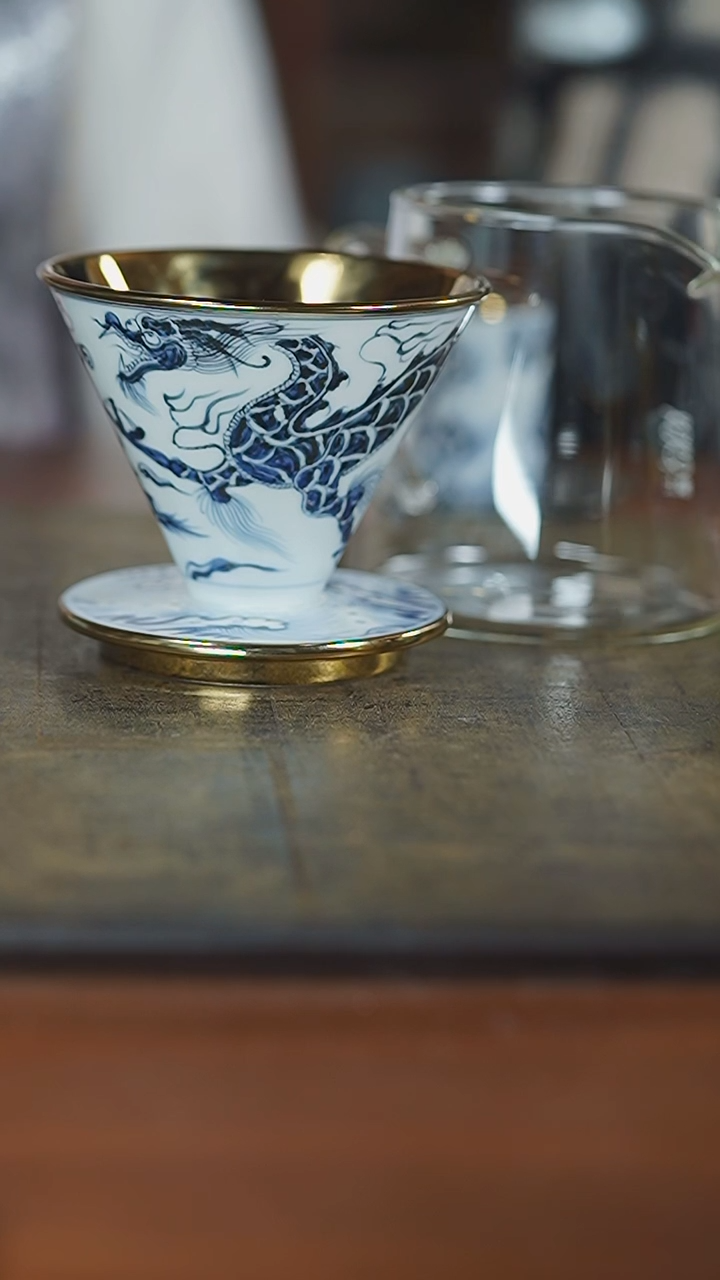 【闪购商品】杯弥云斋龙纹滤杯