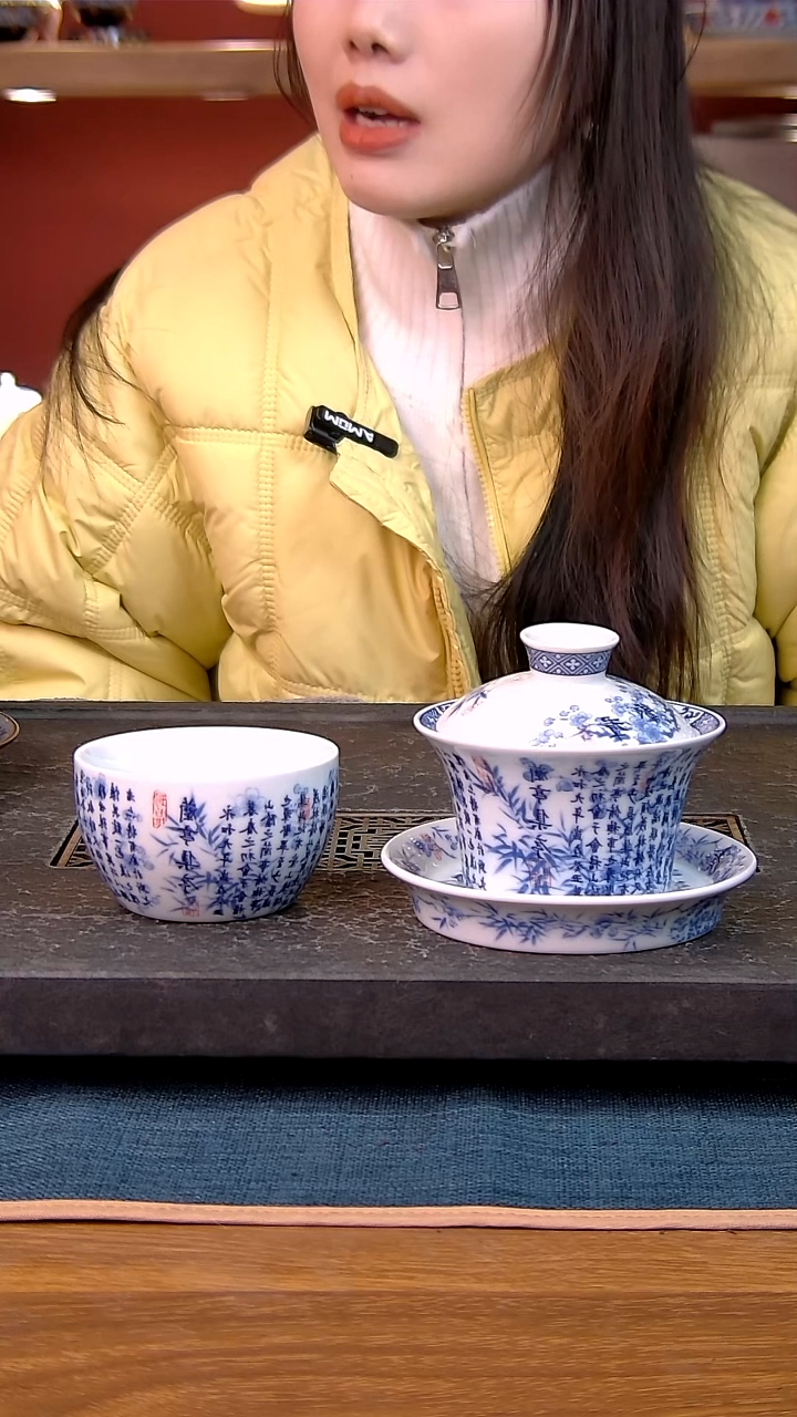 简装家用款2件套 白瓷陶瓷茶具