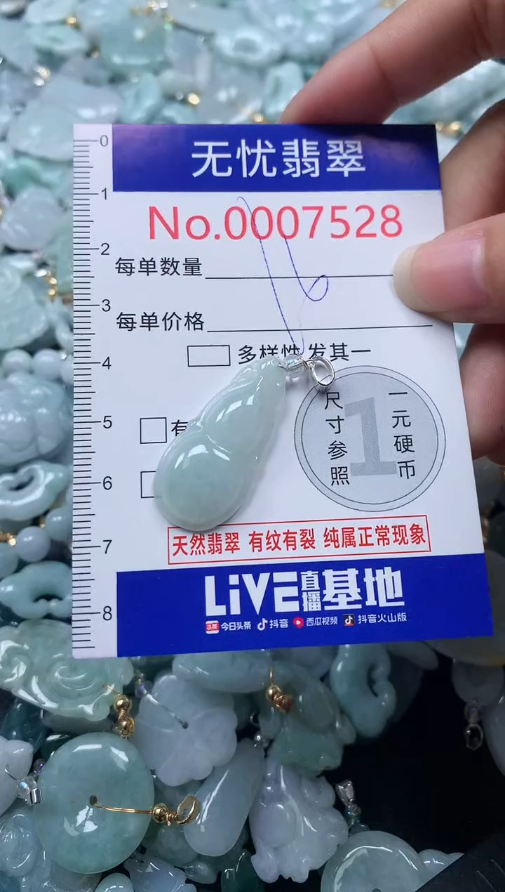 颈饰未镶嵌翡翠7528