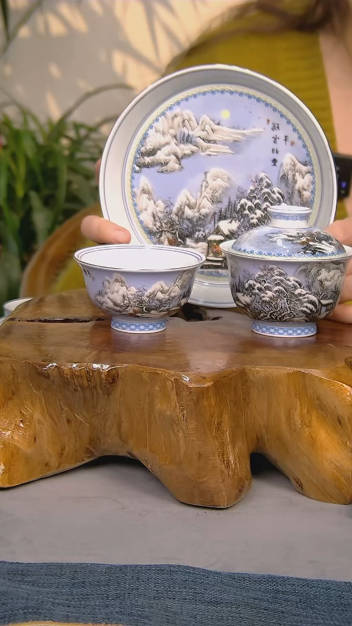 【闪购商品】简装家用款5件套 陶瓷家用茶具系列