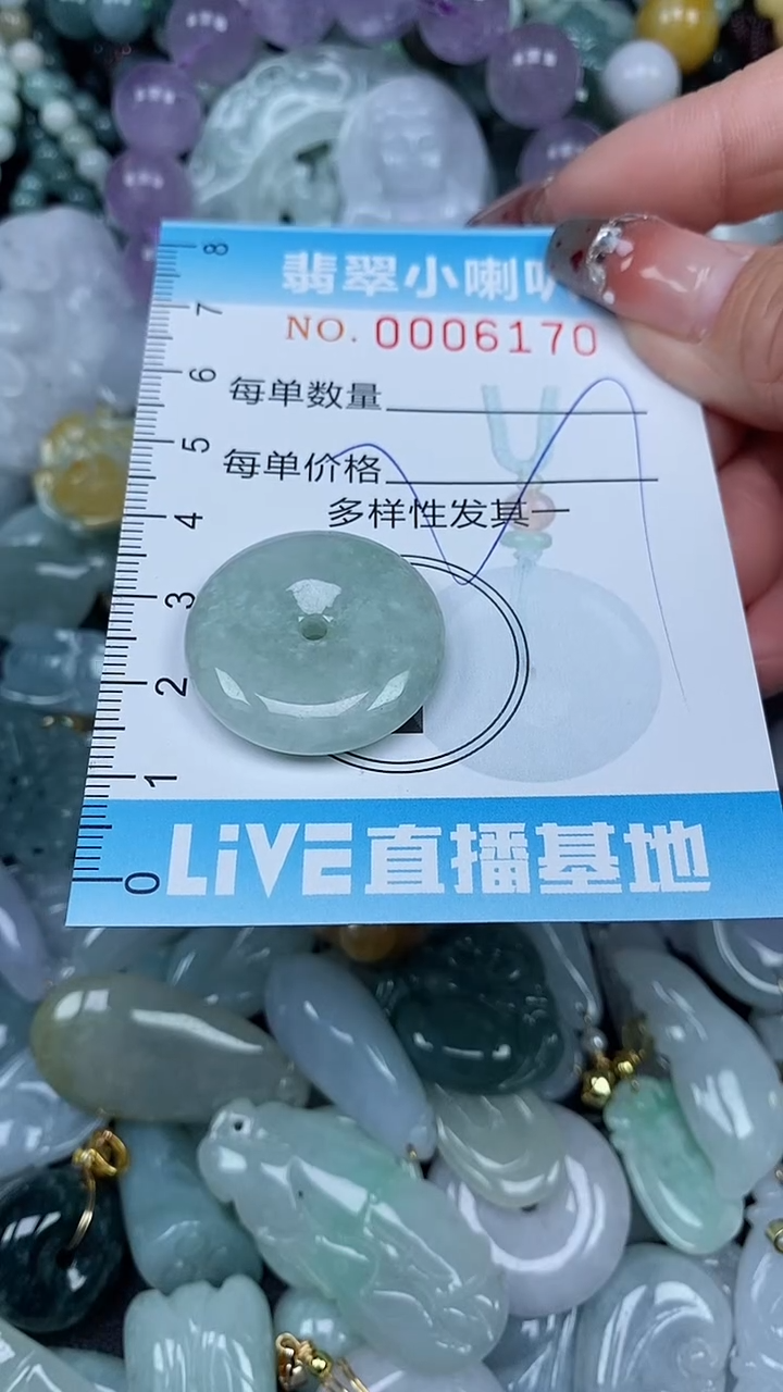 【闪购商品】翡翠颈饰未镶嵌闪购0006171多样性发其一