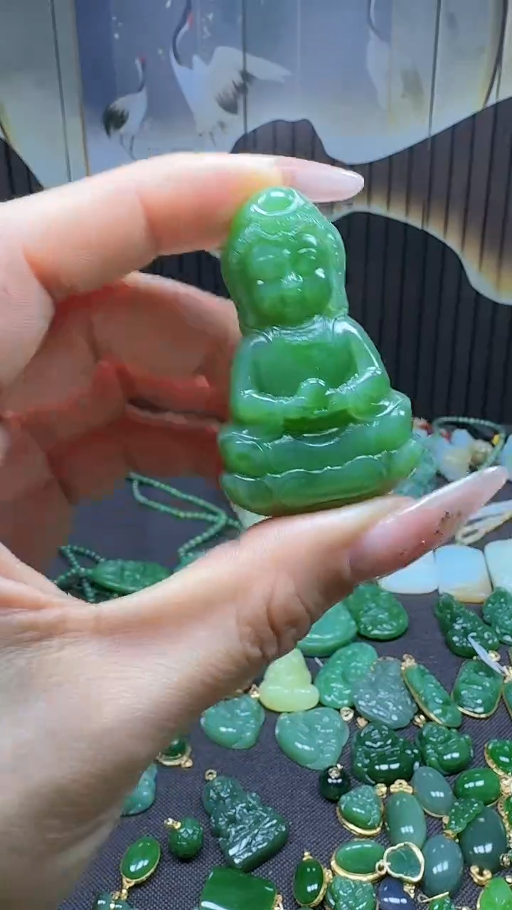 【闪购商品】和田玉挂件未镶嵌1