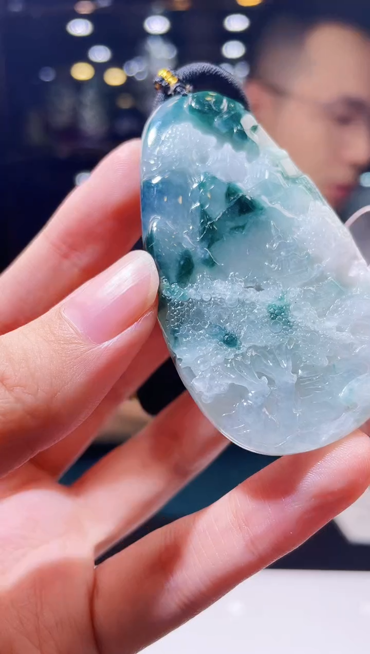 翡翠未镶嵌颈饰M-@@JXZC80935