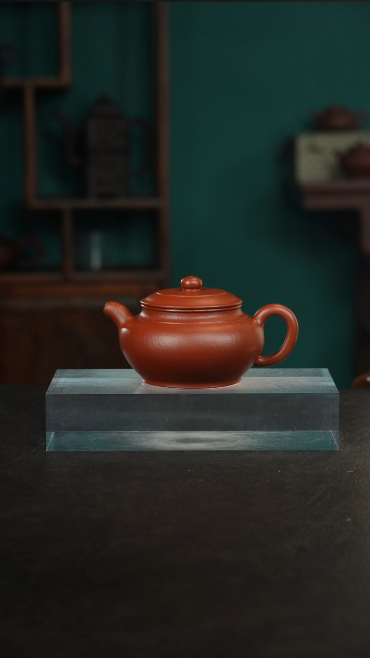 【闪购商品】紫砂茶壶15大红袍锦鼓