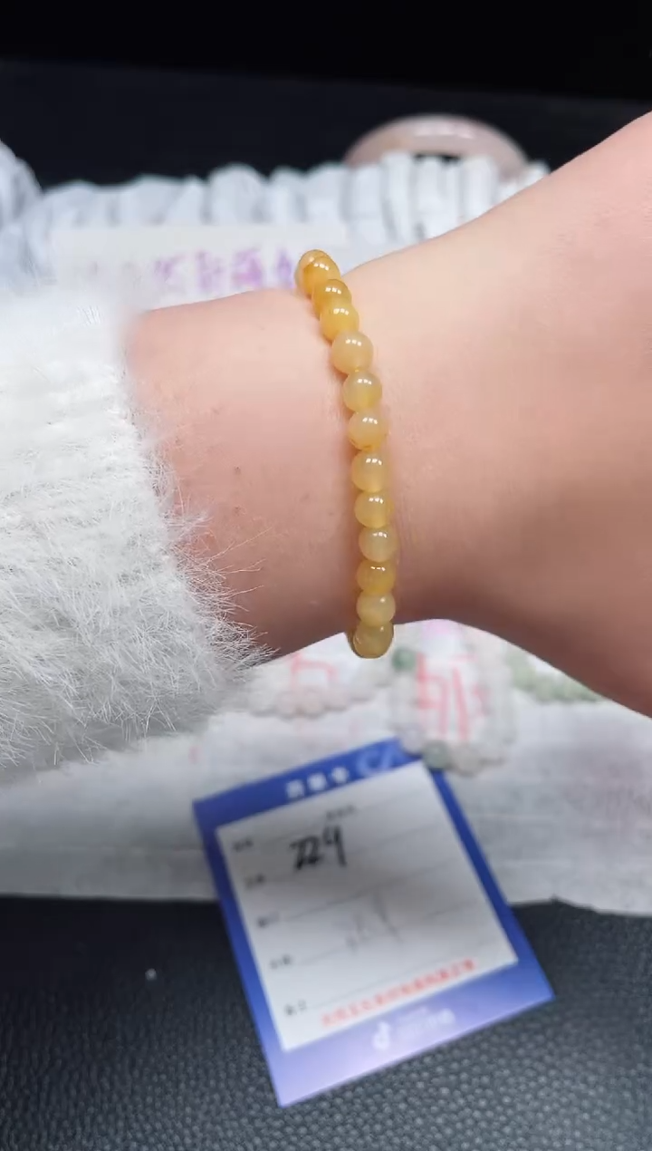 【闪购商品】石英质玉手链未镶嵌冰皇6