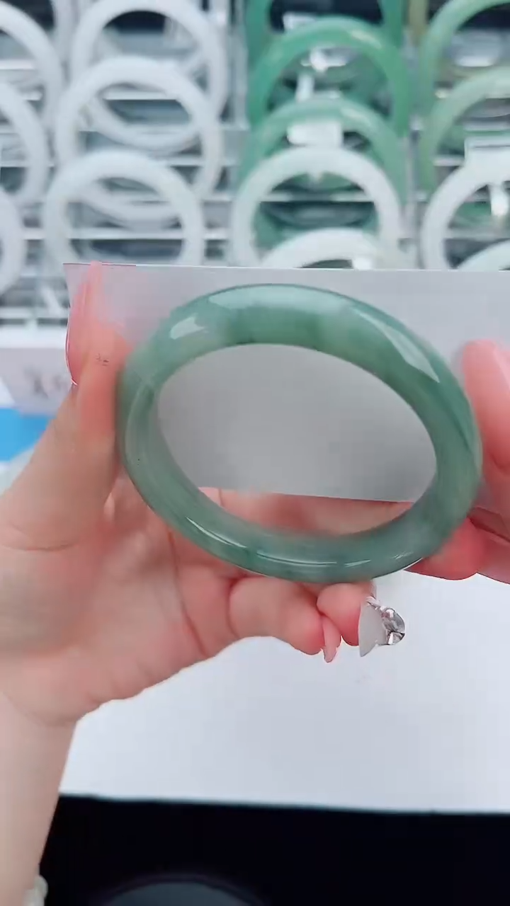 未镶嵌手镯石英质玉95-57/58