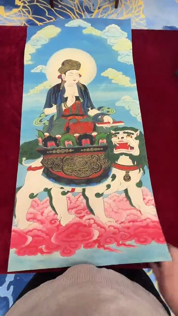 卷轴画唐卡16110