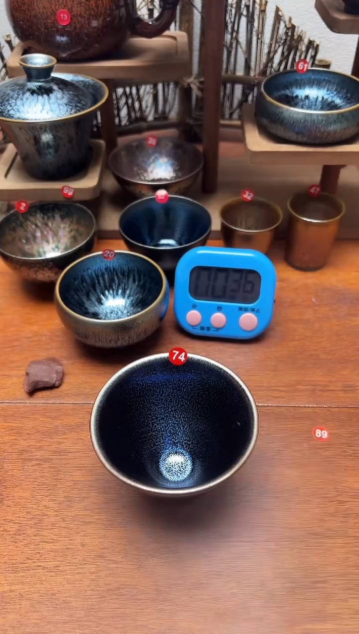 茶盏苏***374号建盏工匠茶器