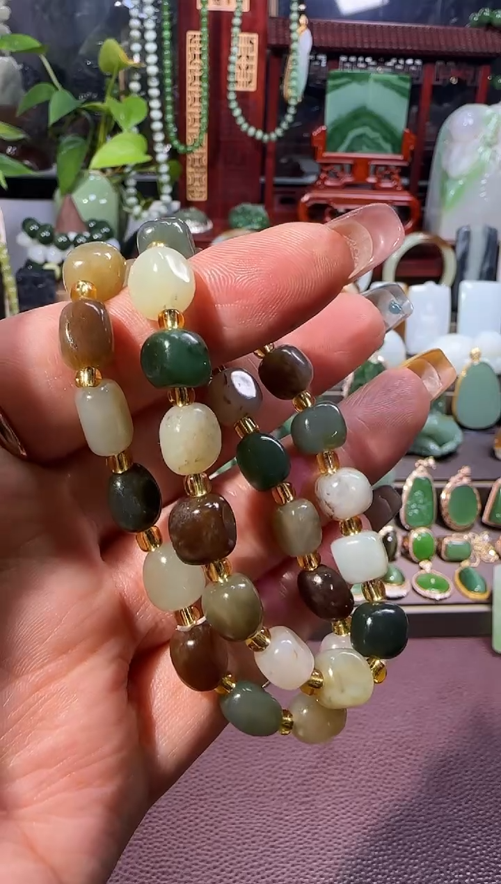 和田玉未镶嵌挂件1【宏钰0618】手串多样发一