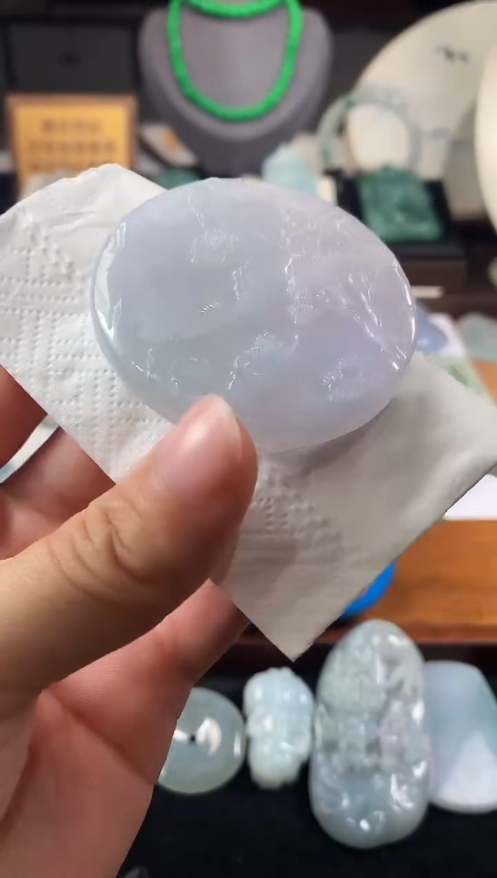 未镶嵌定制翡翠『****』毛货不退不换
