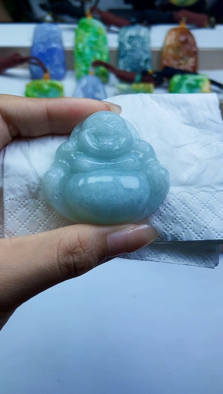 颈饰未镶嵌翡翠翡翠A货