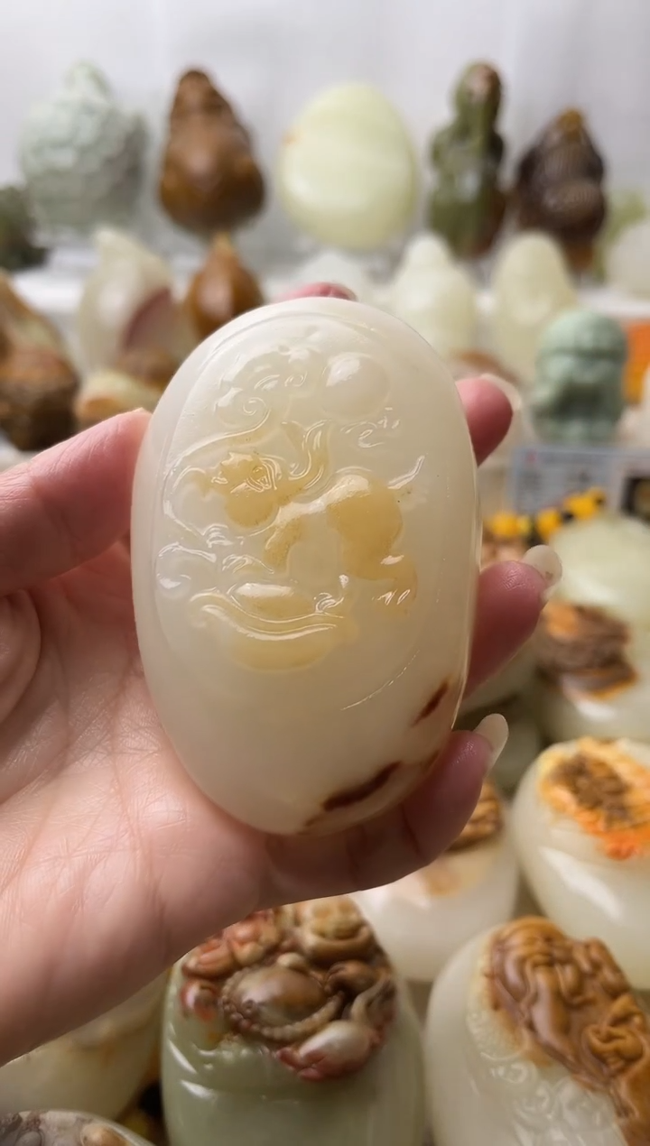 石材古青石棉纹正常不退换兔