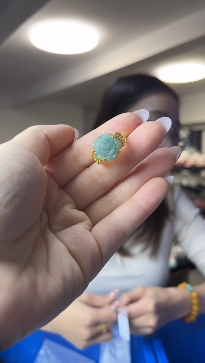 未镶嵌戒指翡翠（多样性发一件）