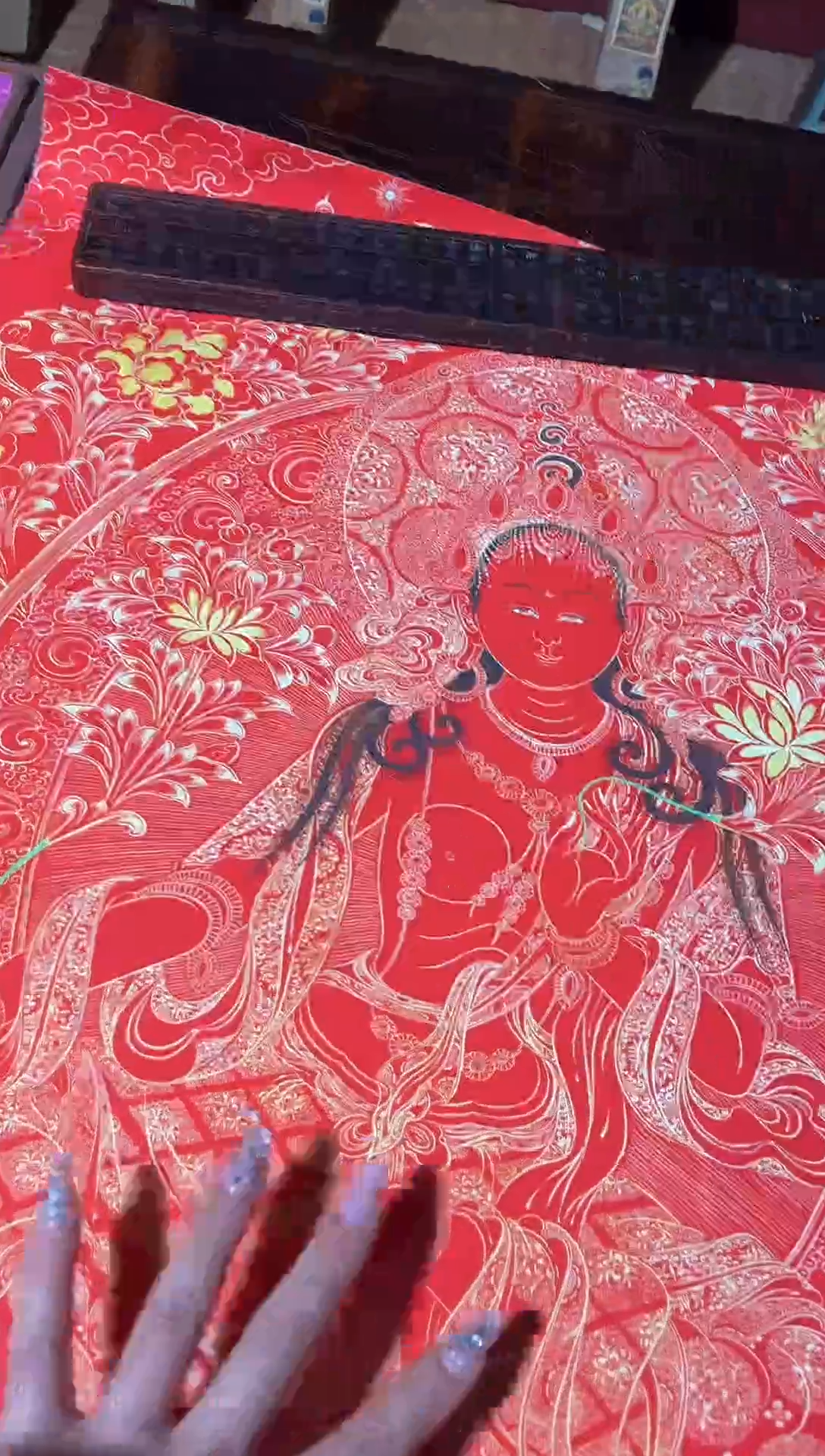 卷轴画东东唐卡tk16