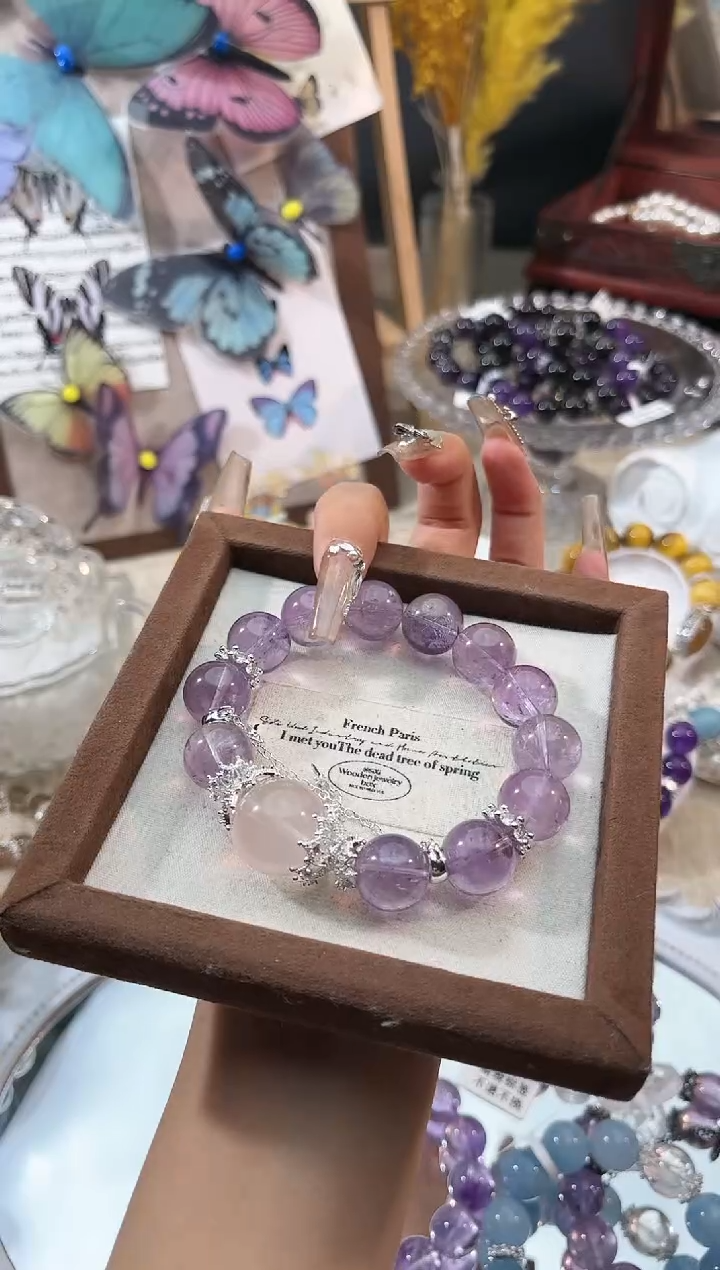 【闪购商品】水晶手链未镶嵌多样性发货颜色微差【要拍两单！！】