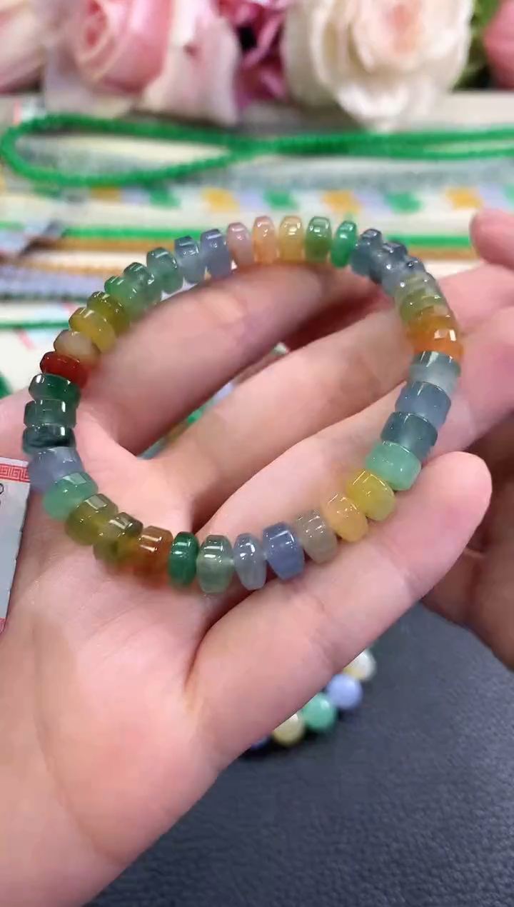 未镶嵌手串翡翠c137 