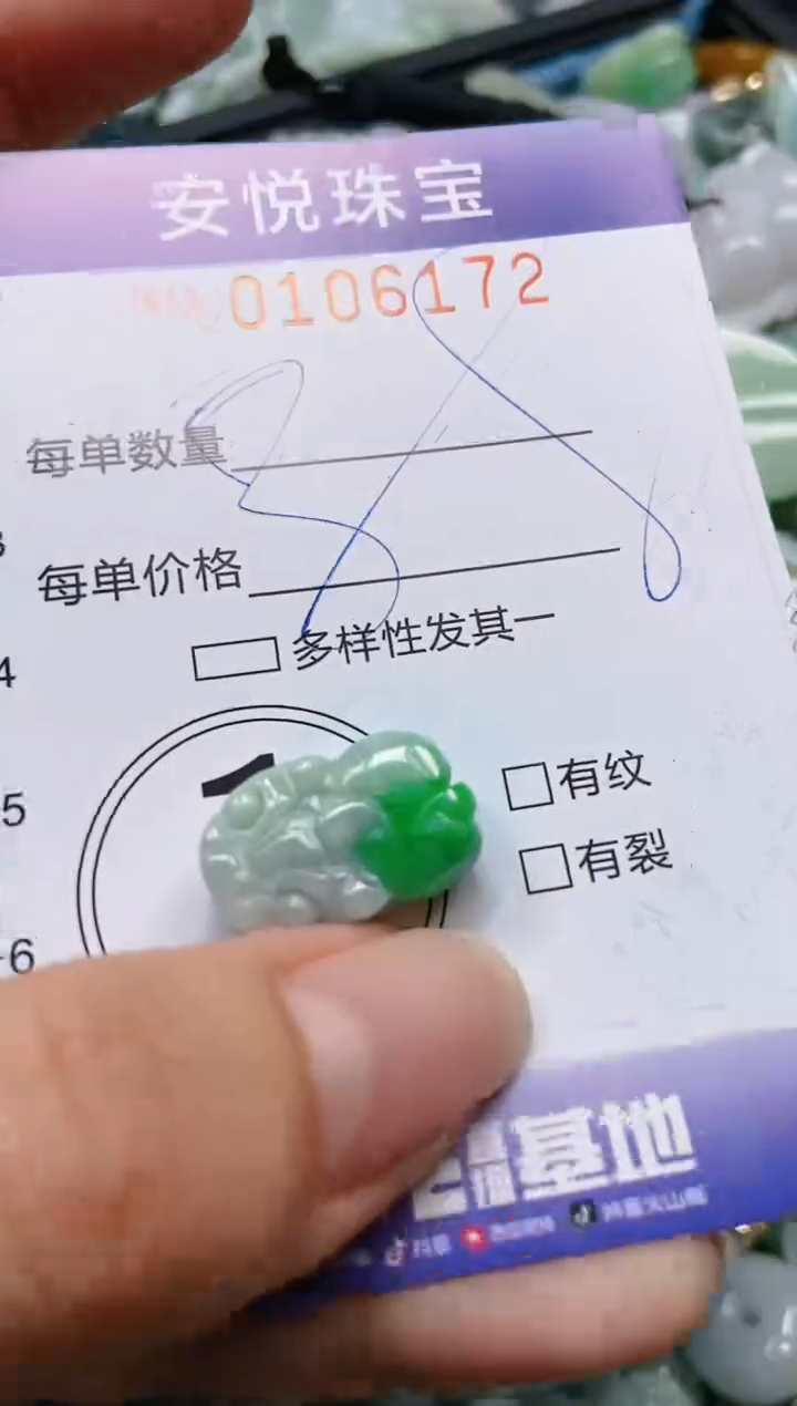 【闪购商品】翡翠颈饰未镶嵌闪购0106172