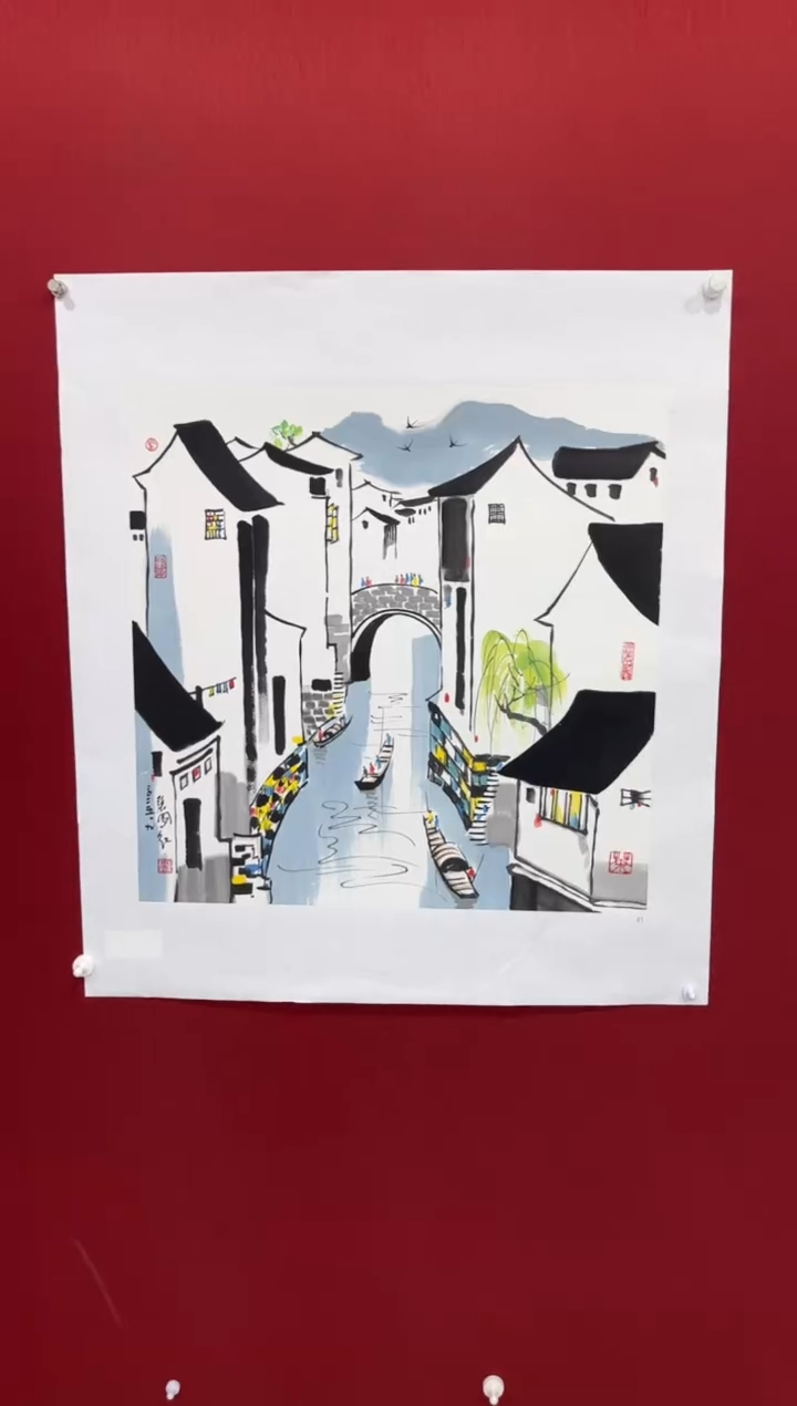 国画张国红老师画作